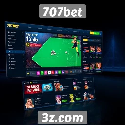 Interface do usuário e experiência de navegação na 707bet